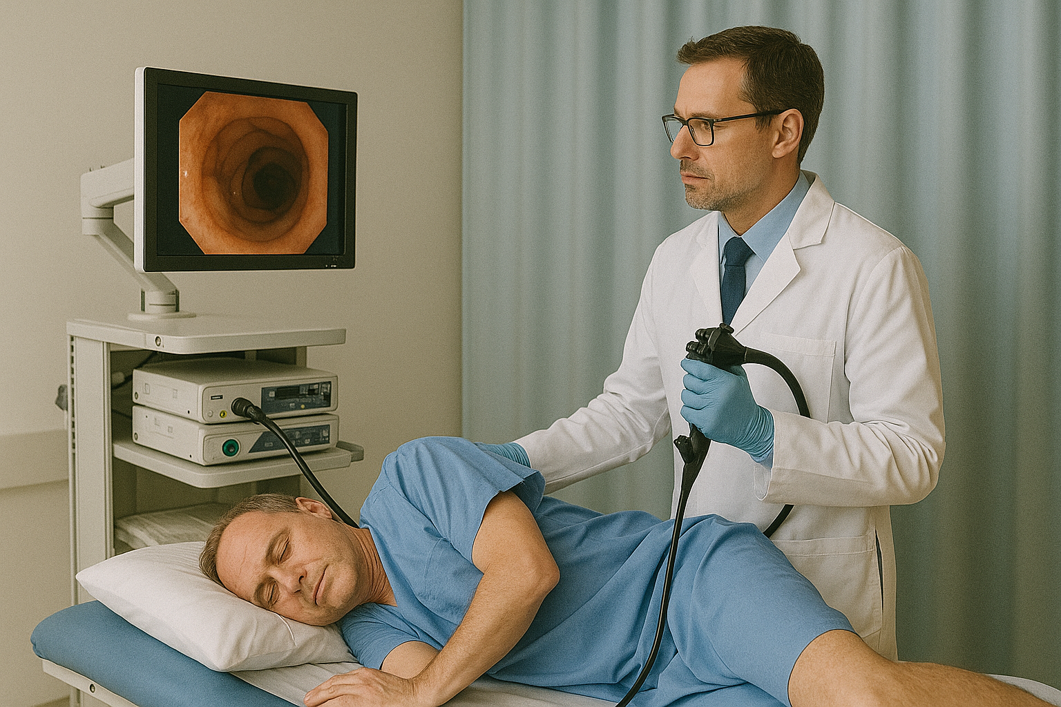 대장내시경에 관련된 사진