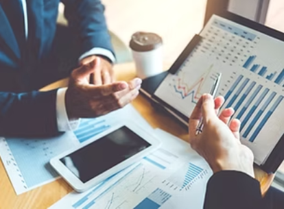 투자 관련 정보를 알려주는 사진