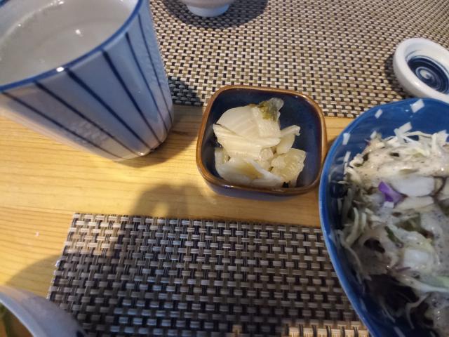 전주 만성지구 솜초밥 씻은 묵은지