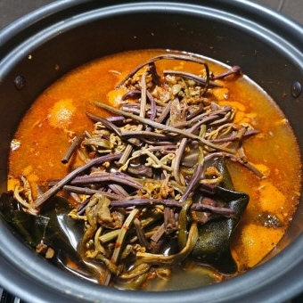 10월 제철음식 고사리