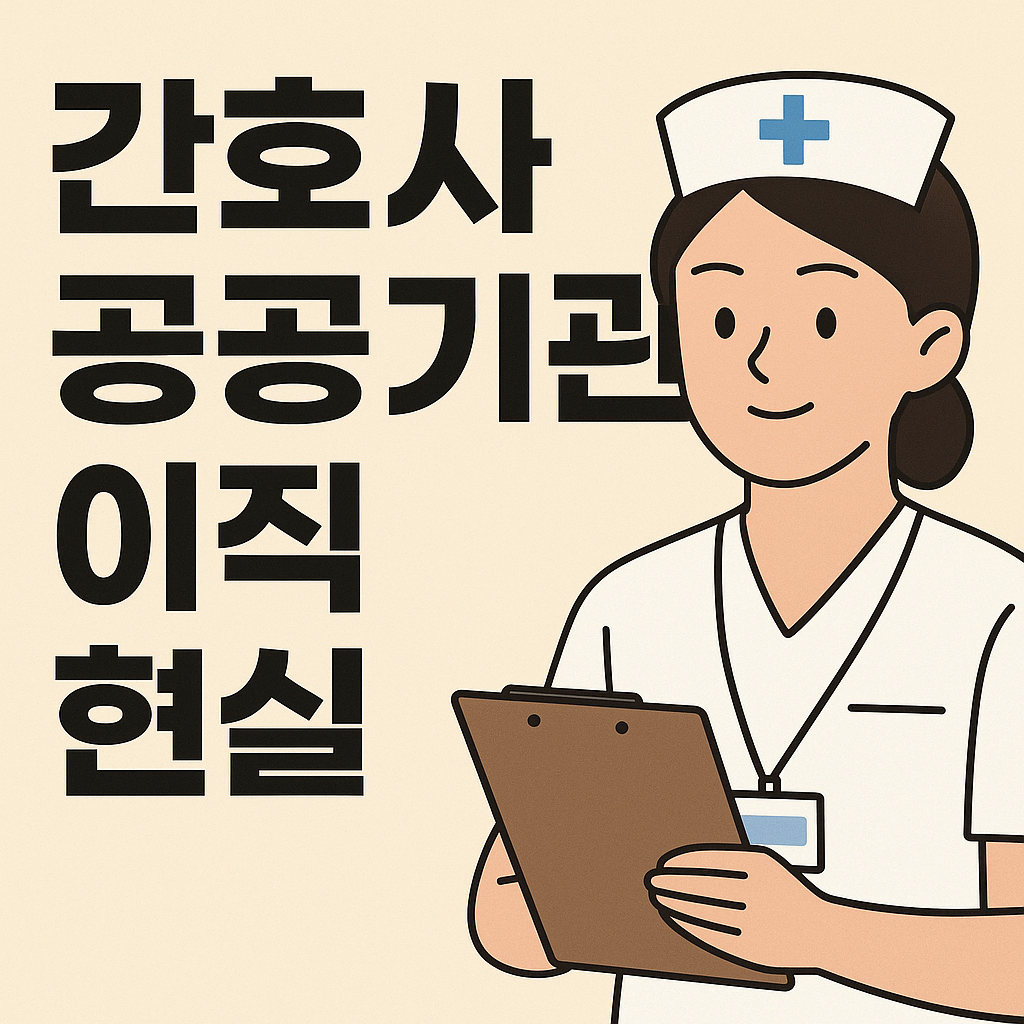 간호사 공공기관 이직 현실: 심평원, 보건소, 국민건강보험공단 연봉 및 경쟁률 분석