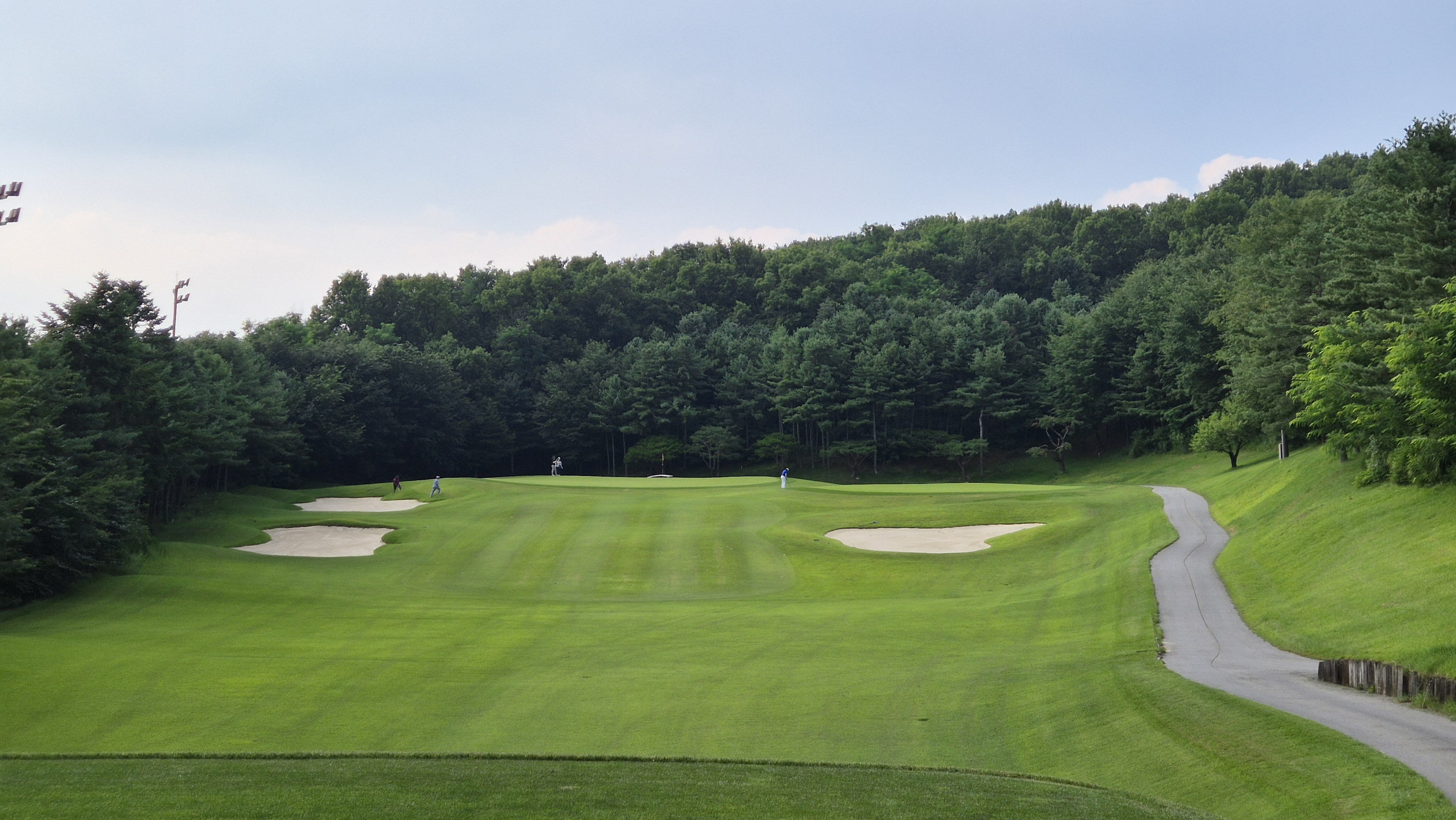 한성cc 오렌지-그린 코스 사진 및 공략 정보