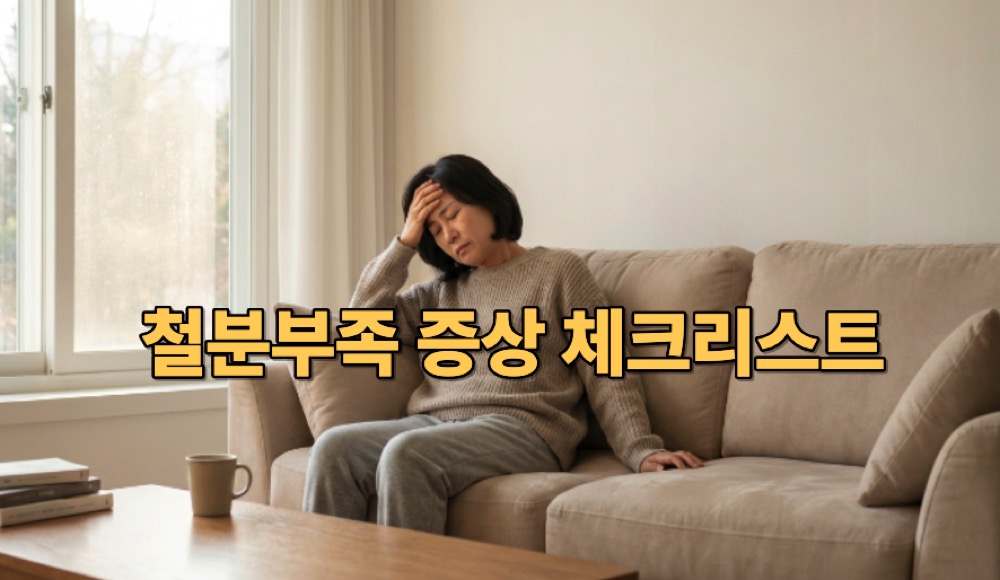 철분부족 증상
