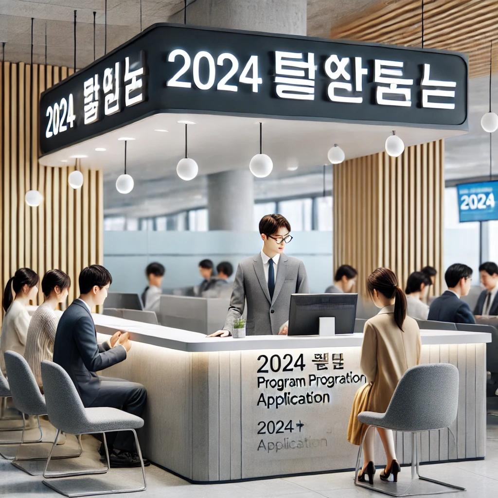 2024 청년내일저축계좌 신청방법