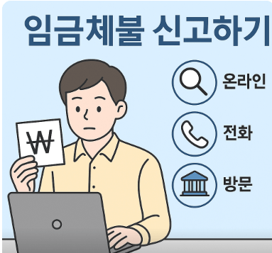 임금체불 신고하기