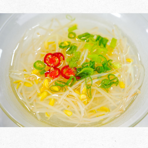 시원한 콩나물 냉국