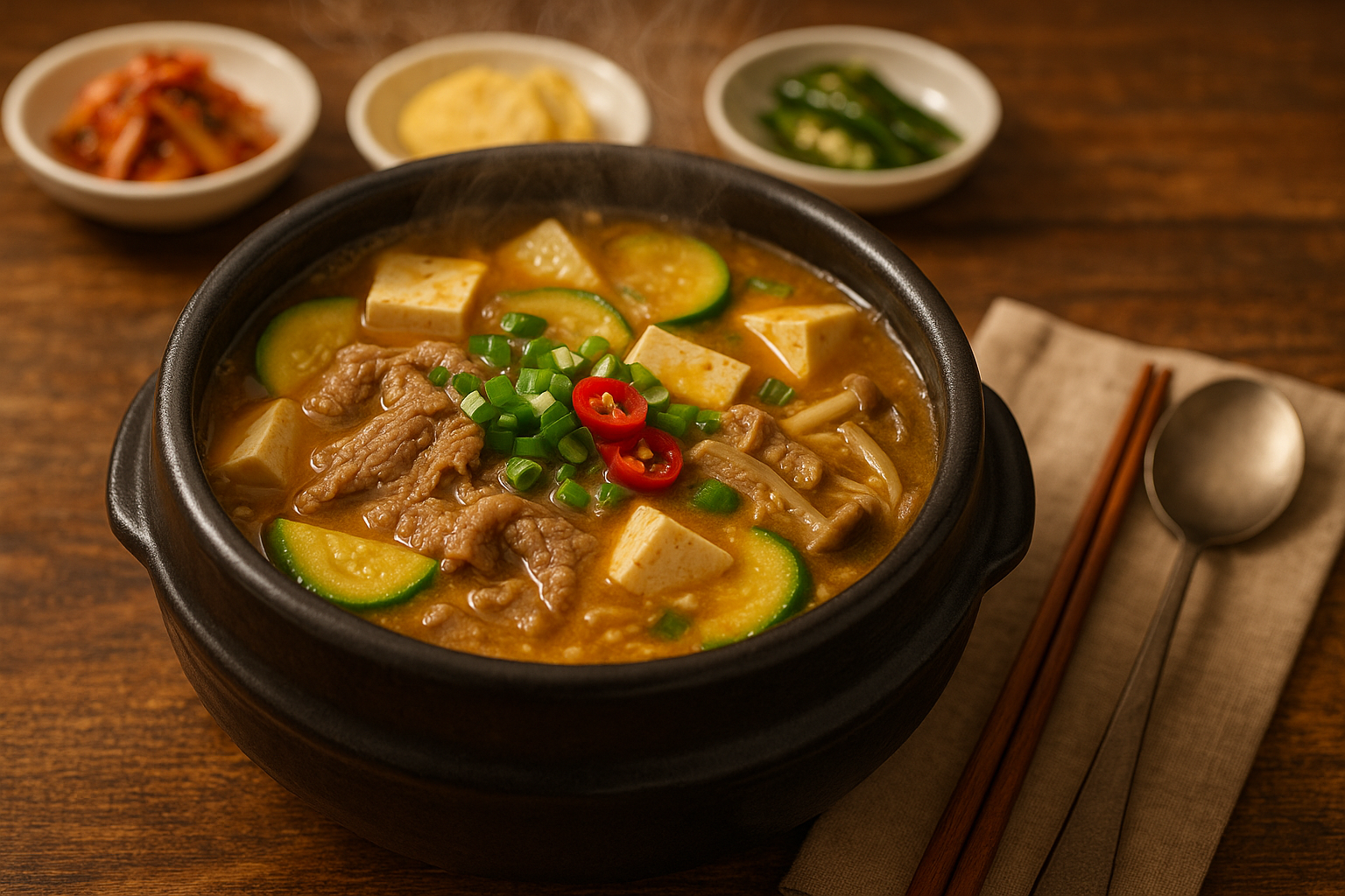 된장찌개 관련 이미지