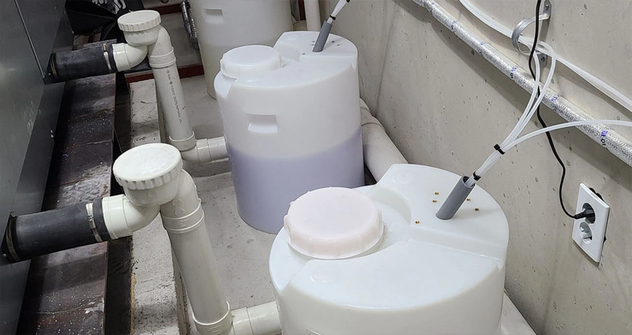 빨래방 세제 공급 장치