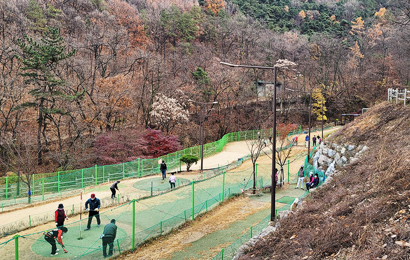 대구광역시 남구 강당골파크골프장 소개