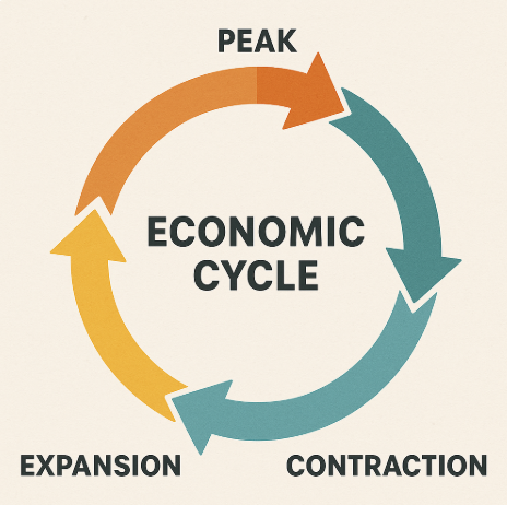 경제 사이클 관련 이미지