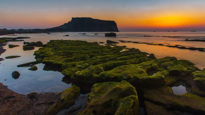 성산 광치기 해변