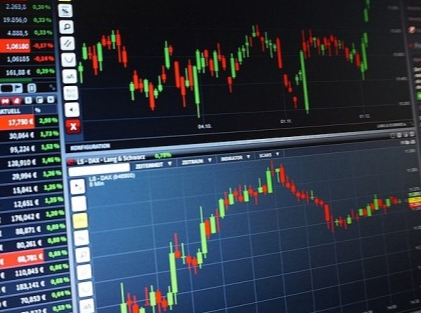 대형주 그래프 차트 표의 모습