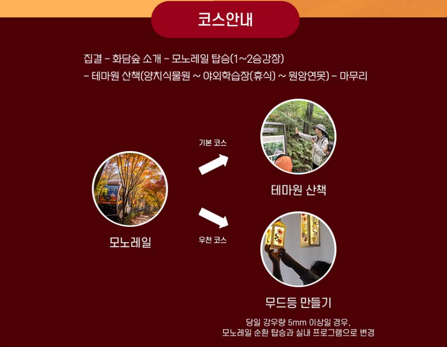 가을단풍명소-화담숲-숲해설-프로그램-예약하기