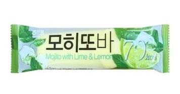 칼로리 낮은 아이스크림
모히또바
