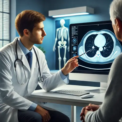 폐 조직 검사 통증