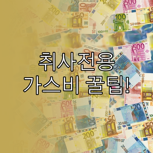 난방을 사용하지 않는다면? 도시가스 ..