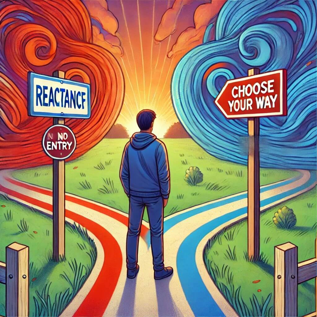 저항과 자율성 사이에서 리액턴스 효과