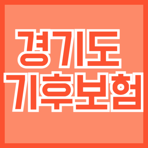 경기도 기후보험