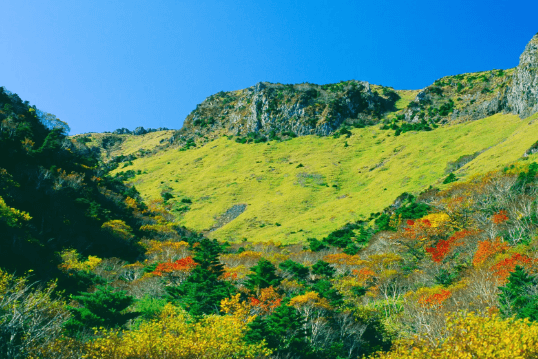 제주도-한라산-정상