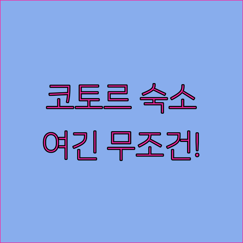 코토르 올드타운 인기 숙소 추천 5선..