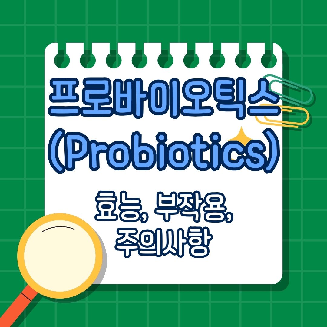 프로바이오틱스(Probiotics) 효능, 부작용, 권장량, 부족 증상, 많이 포함된 음식과 복용법, 함께 섭취하면 안 되는 영양제와 함께 섭취하면 좋은 영양제, 장 건강