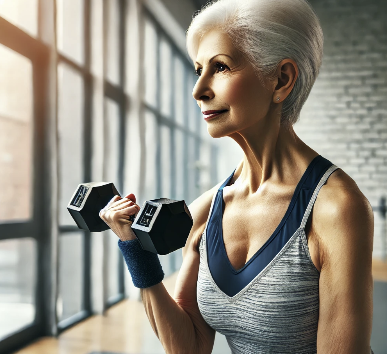 근력을 유지하는 건강한 노인