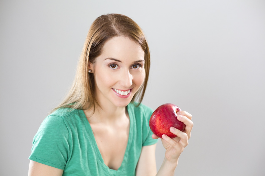 Apple, Health, Woman image