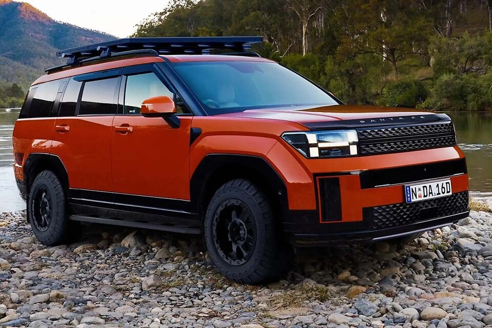 현대자동차 신형 싼타페 XRT