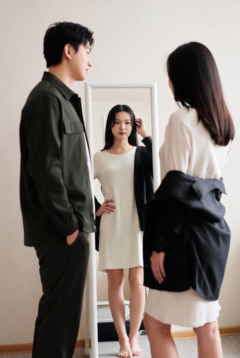 거울 옷