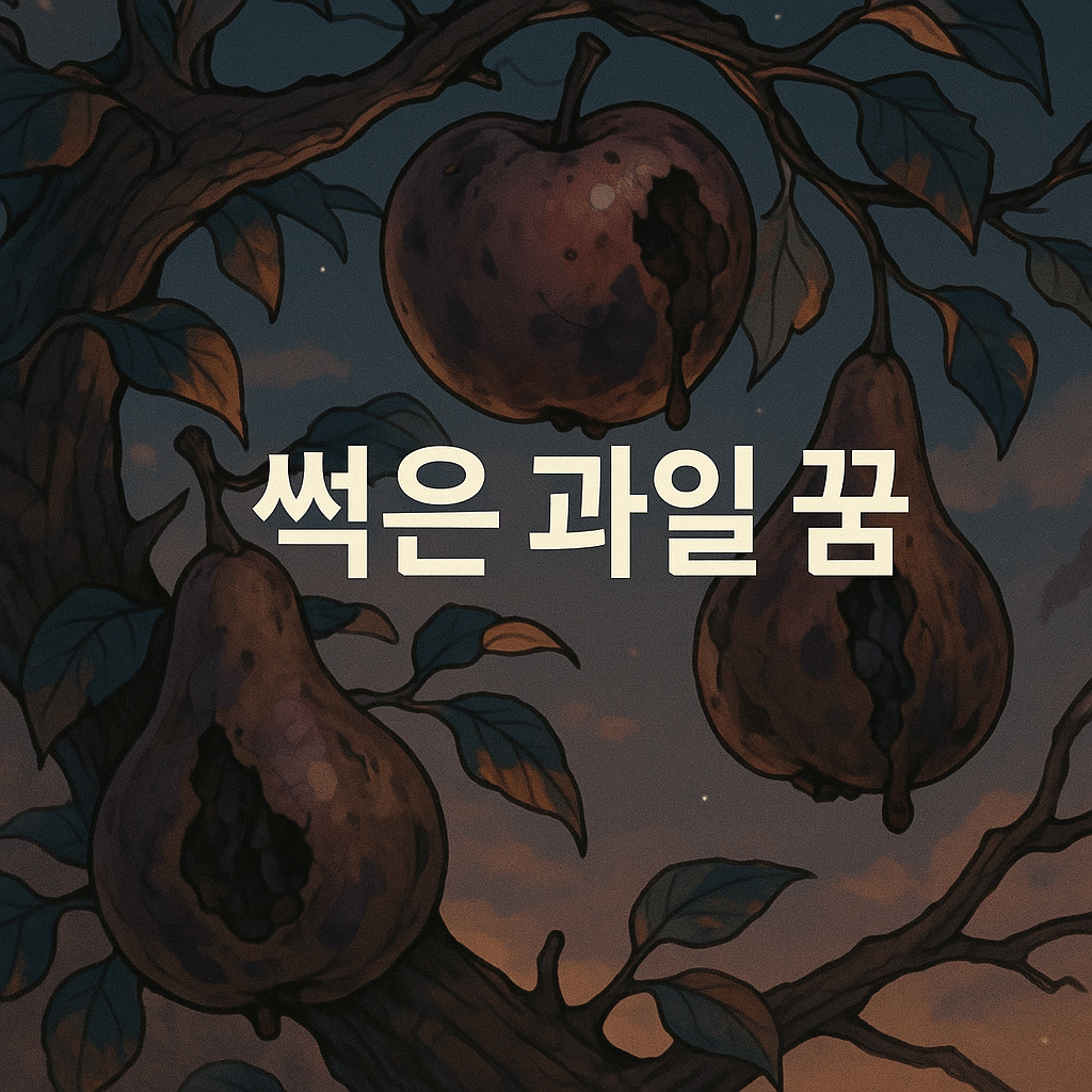 썩은 과일 꿈 해몽