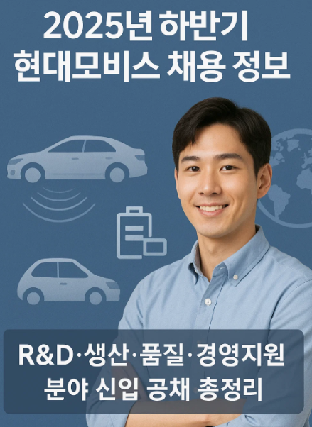 2025년 하반기 현대모비스 채용 정보