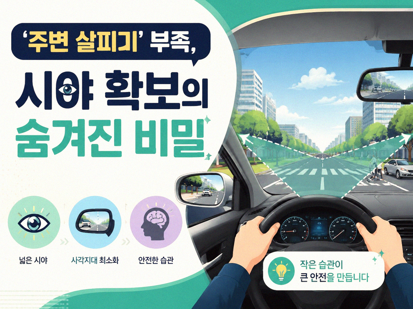 운전 초보 딱지 뗀 후 돌아보니 '이것만 빨리 고쳤어도' 싶었던 습관들