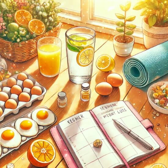 살 빠지는 아침 루틴