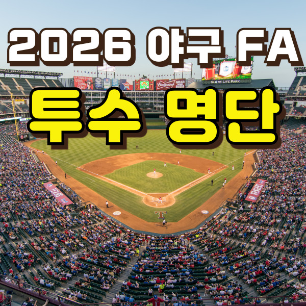 야구장 사진이에요.