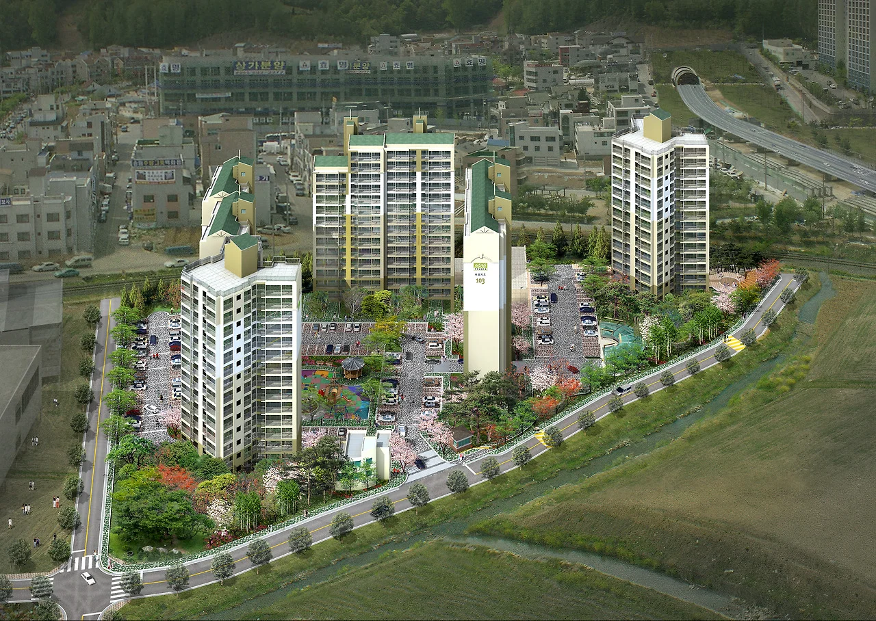 200308_충남 천안시 서북구 쌍용동 공동주택(아파트) 부지조성 [쌍용역푸르지오 아파트]