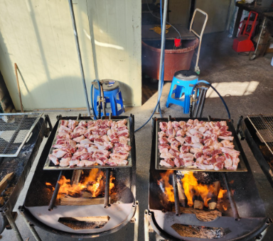 외국인의 밥상 오리 장작구이 양주 맛집