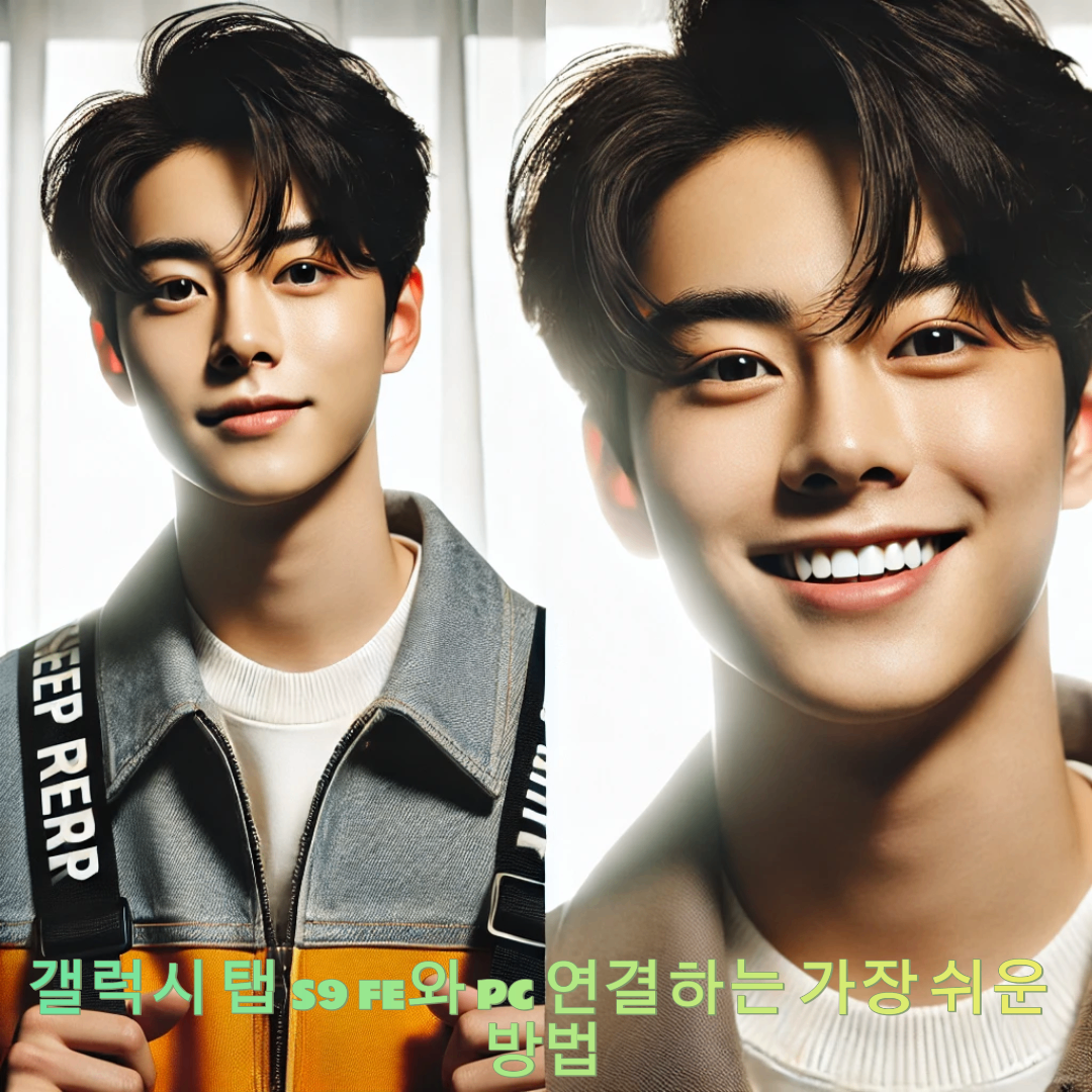 갤럭시 탭 S9 FE와 PC 연결하는 가장 쉬운 방법