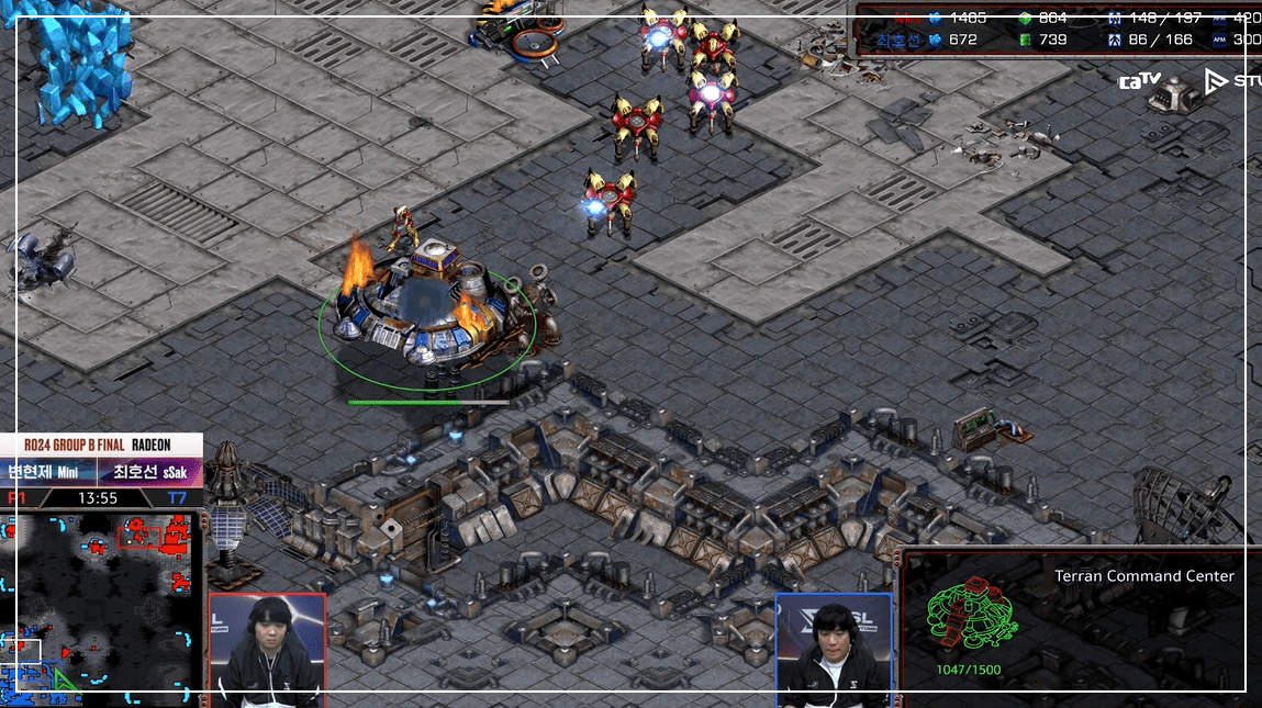 SSL 24강 B조 최종전 멀티공격2