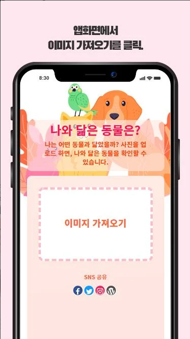 나와 닮은 동물 찾기 앱, 사진과 이미지로 얼굴 분석하기