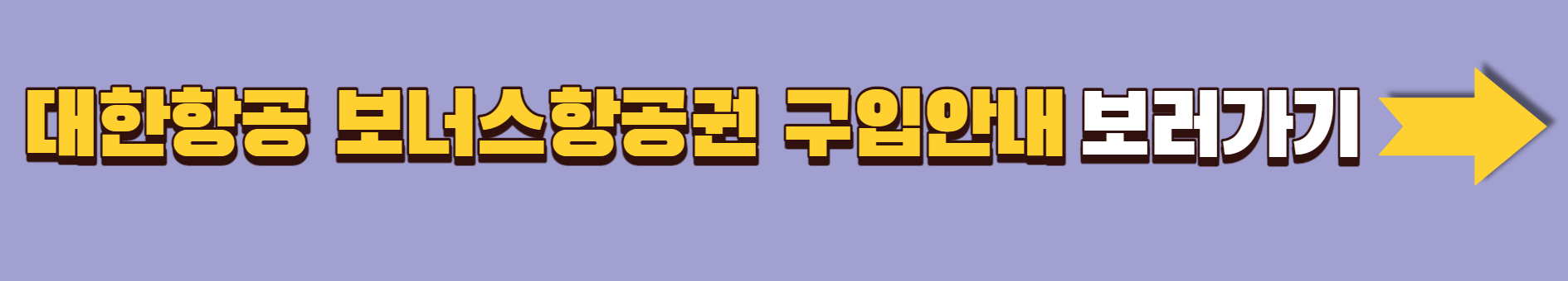 보너스 항공원 안내 및 구입