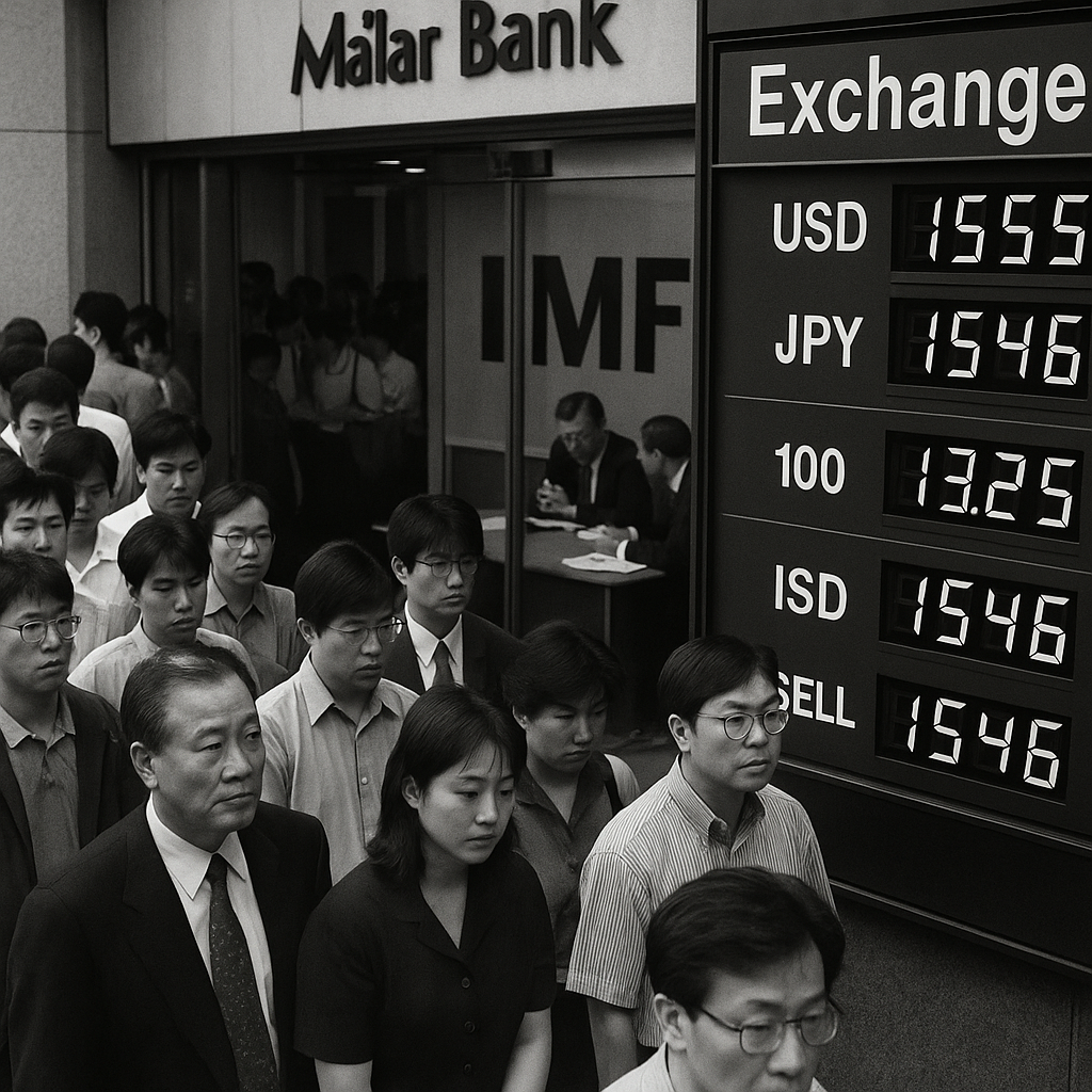 1997년 아시아 외환위기 관련 사진