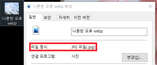 WebPconv jpg 변환 최종 확인