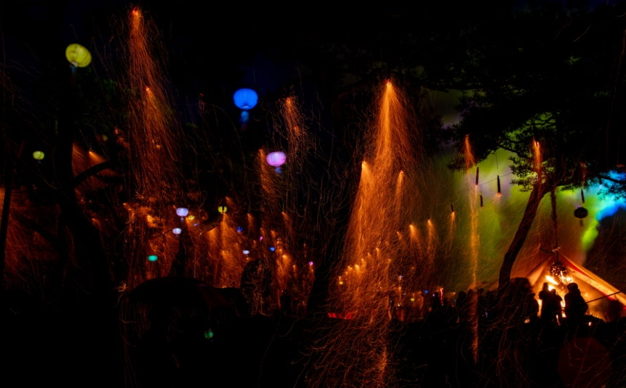 영평사 낙화축제 2