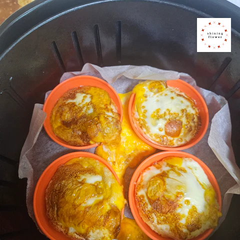 계란빵-에어프라이어에 돌려서 완성