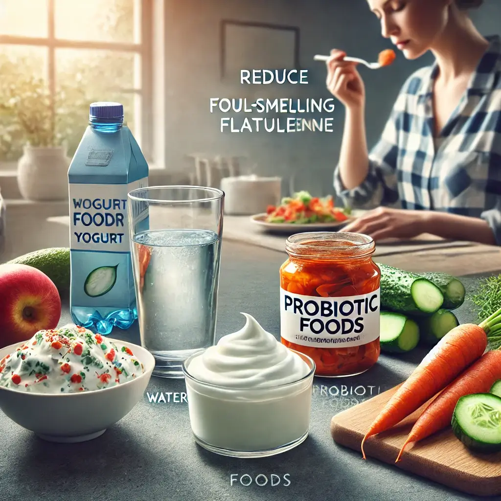 방귀 냄새 줄이는 방법