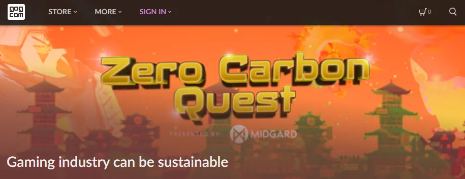 GOG게임-홈페이지화면