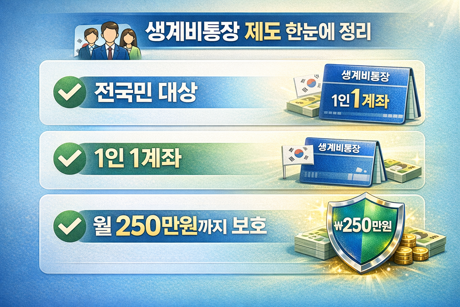 생계비통장 제도정리