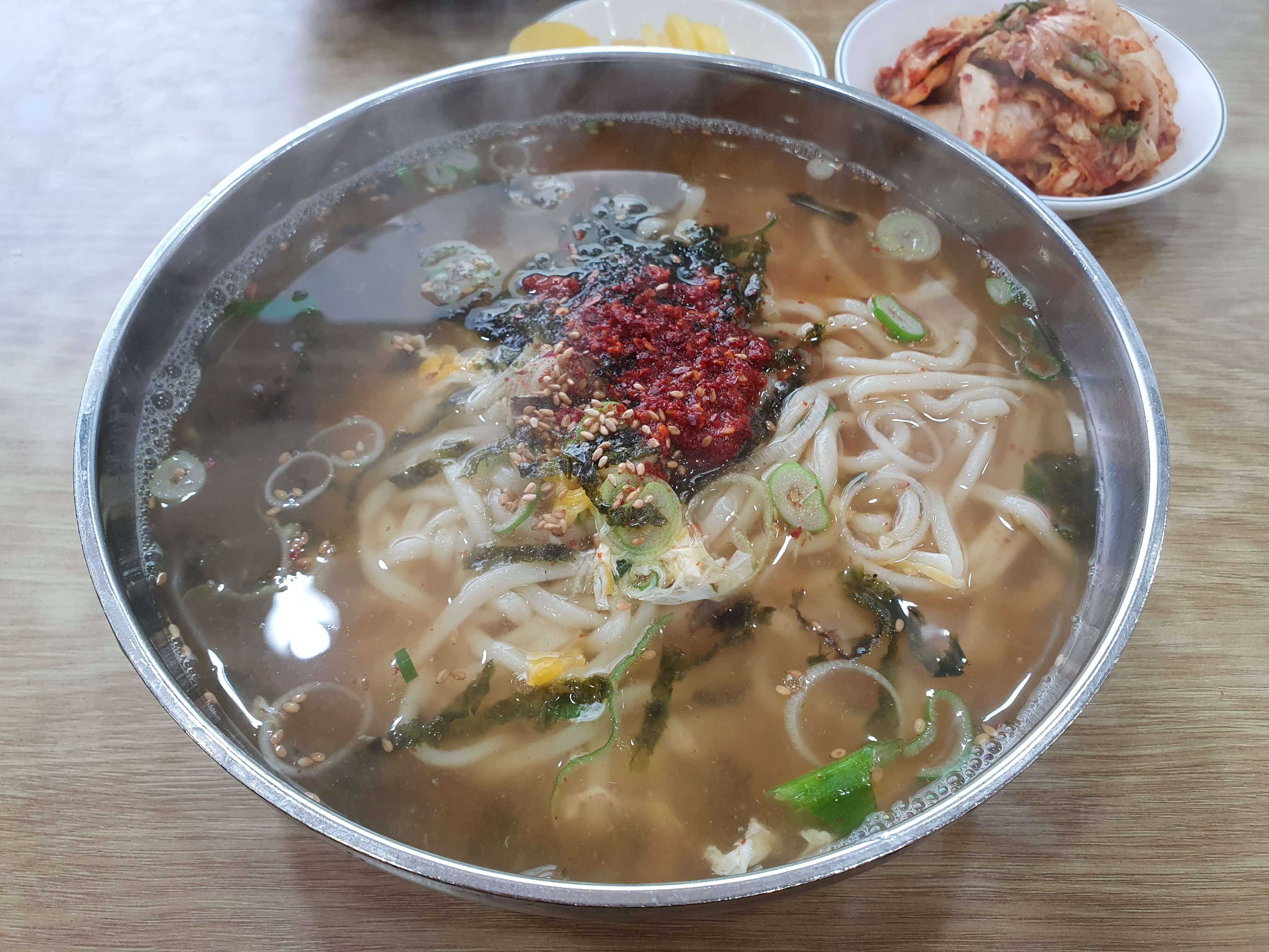 온천동(온천장) 원조소문난칼국수-칼국수 곱배기