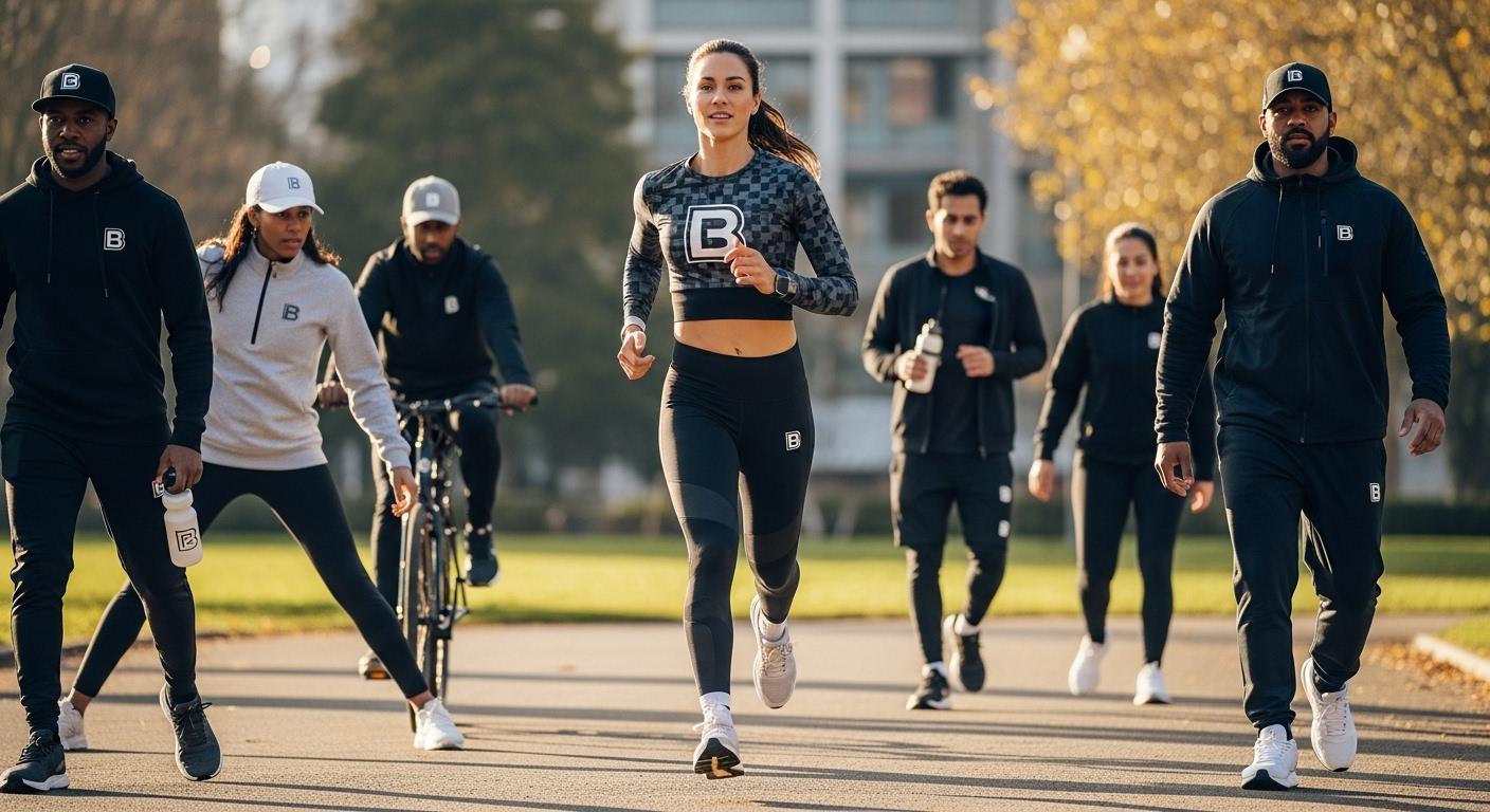 운동복 브랜드 b