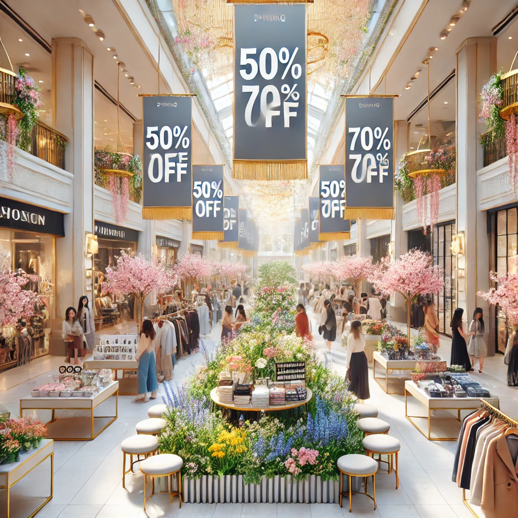 봄맞이 백화점 세일 총정리! 언제, 어디서, 얼마나 싸질까?